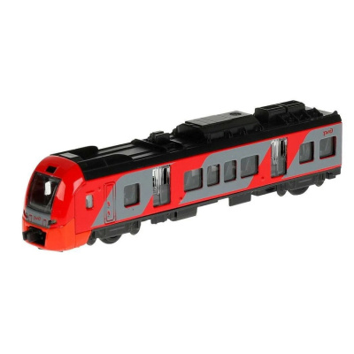 Игрушка Модель РЖД Электропоезд Технопарк ELTRAINLAST-17SLRZD-RDGY-1